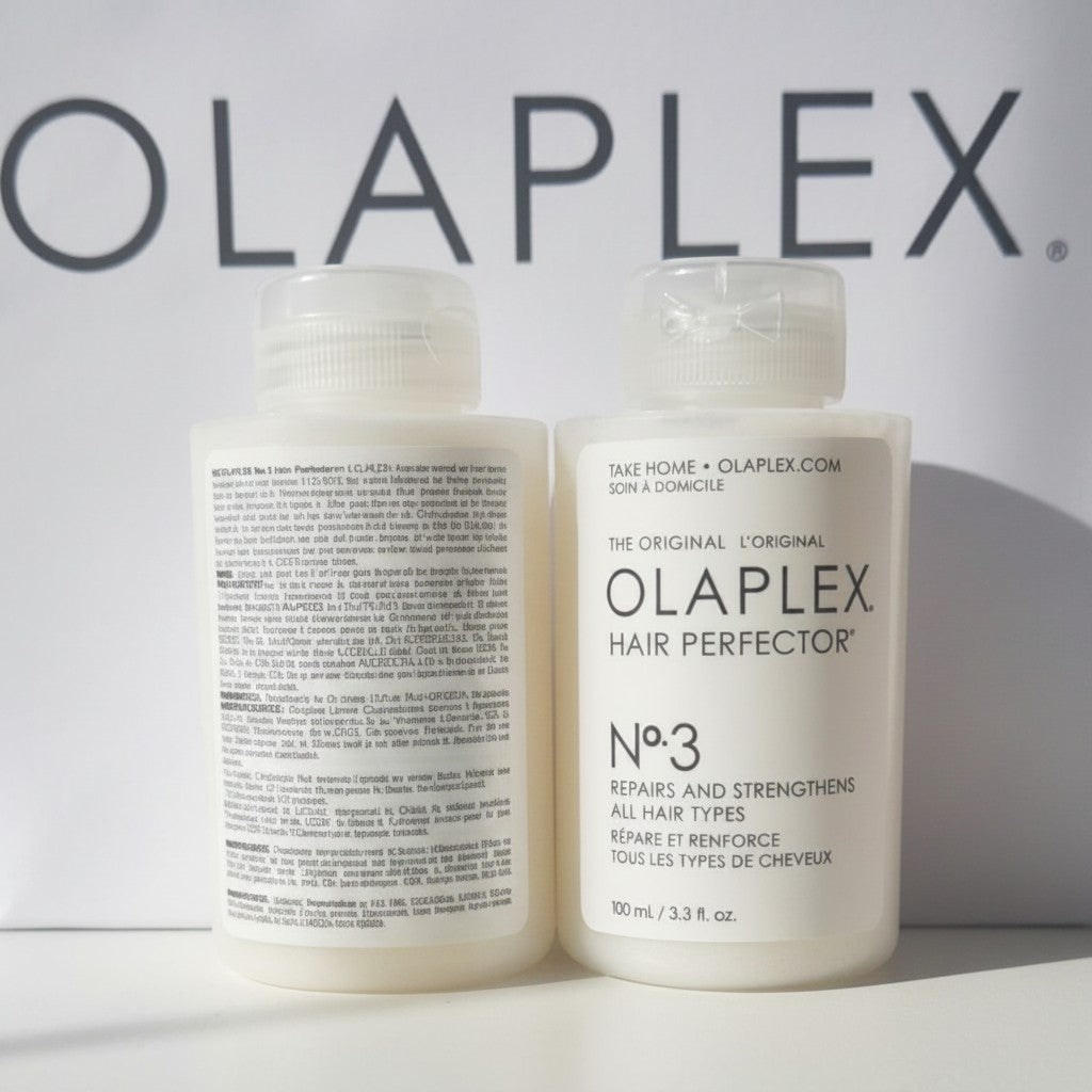 Evidfit Olaplex No.3 Hair Perfector, a 100ml bottle of hair treatment designed to repair and strengthen all hair types.