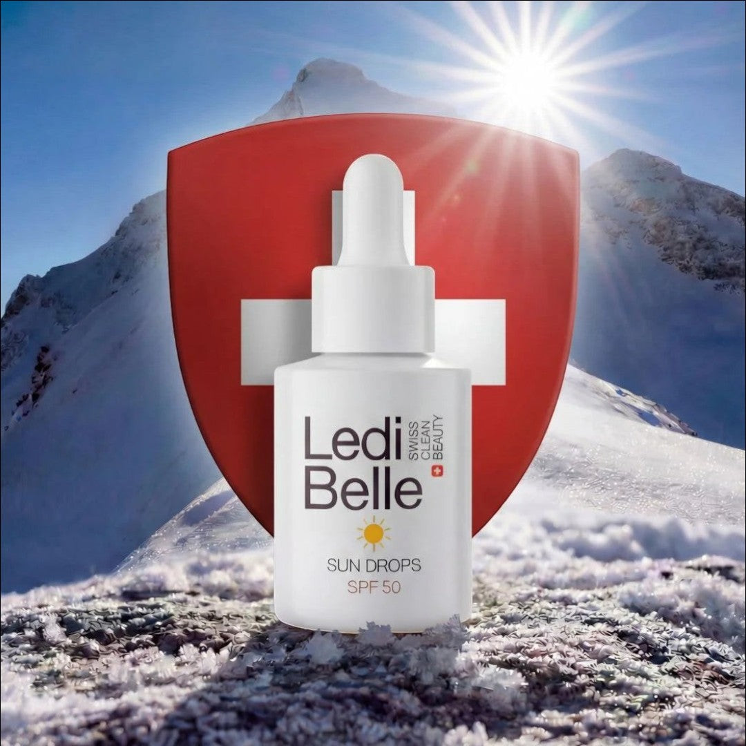 LediBelle Sun Drops SPF50 veido serumas 30 ml