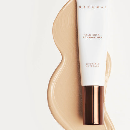 Masqmai Silk Skin Foundation - LIGHT TAN 30ml