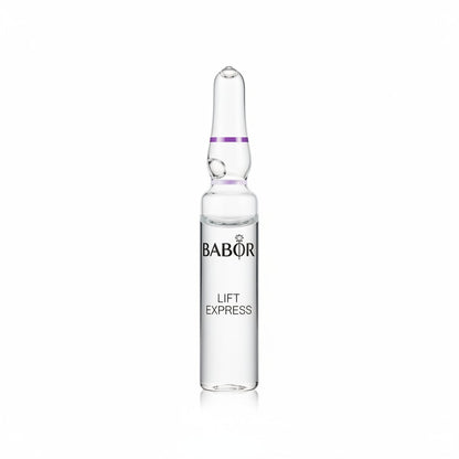 BABOR Lift Express ampoule serum for instant skin firming and lifting effect up to 6 hours.