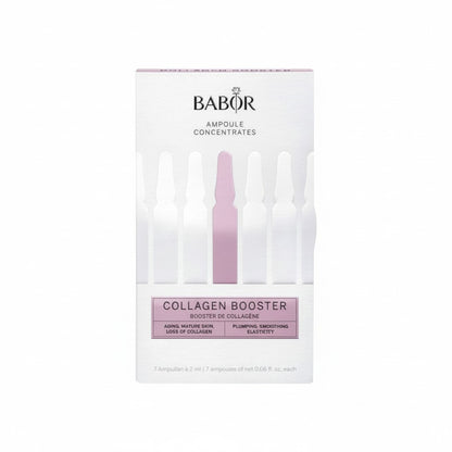 Evidfit BABOR Collagen Booster ampoules for aging skin, promotes collagen, improves elasticity and reduces wrinkles.